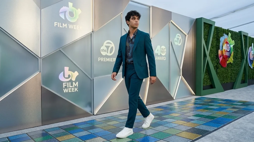 Abubakr Ali in a dramatic role