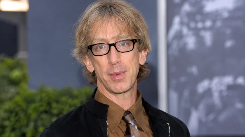 Andy Dick at a public event, whose net worth is estimated at $300,000