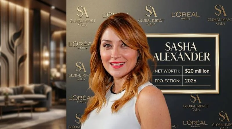 Sasha Alexander on the red carpet at a television industry event